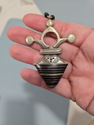 Colgante Cruz Tuareg artesanal