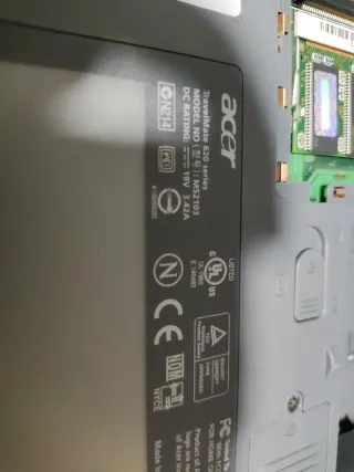 Acer TravelMate 620 MS2103 Portátil