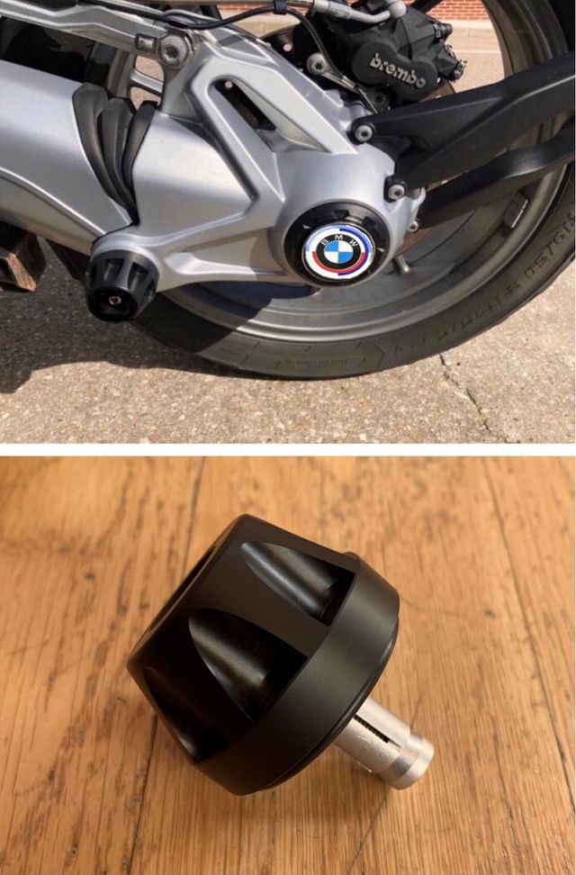 Tope cardán + tapa Aniversario buje motos BMW