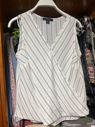 Blusa Atmosphere Cruzada Rayas