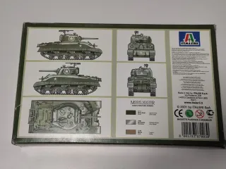 Maqueta Tanque M4 Sherman Italeri 1:72