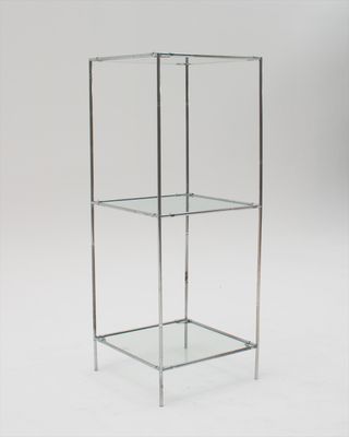 Estantería Vintage Metal y Cristal