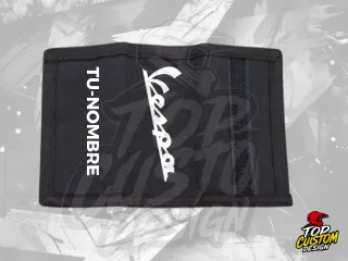 Monedero Llavero Moto Vespa Negro