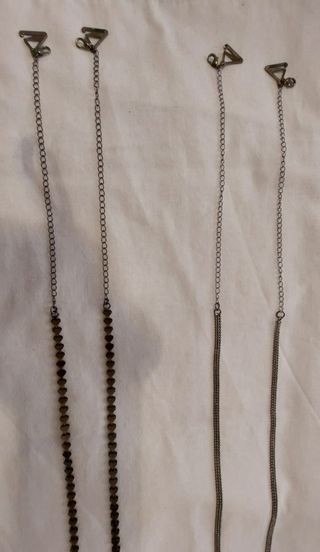 Cadenas para sujetador con clips