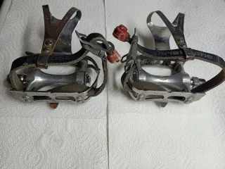 Pedales bicicleta carretera clásica Zeus LEER