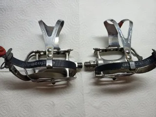 Pedales bicicleta carretera clásica Zeus LEER