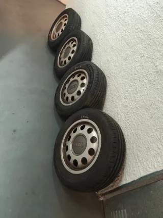LLANTAS 15 AUDI A3 GOMAS NUEVAS
