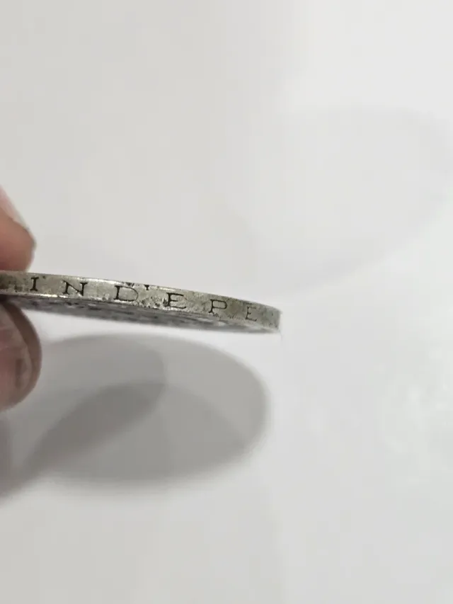 Moneda Plata 1 Peso México 1921