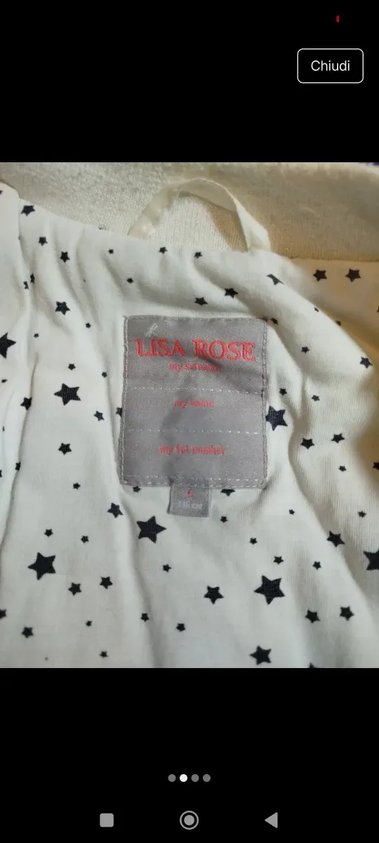 Giubbotto bambina bianco peloso