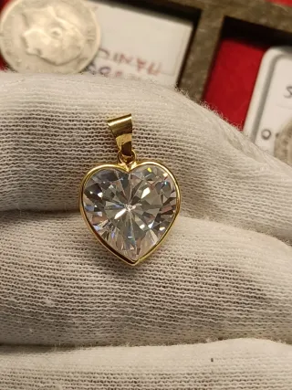 Colgante Corazón Oro 18K