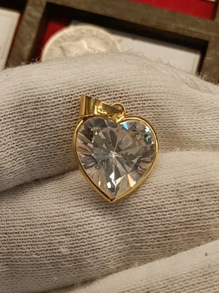 Colgante Corazón Oro 18K