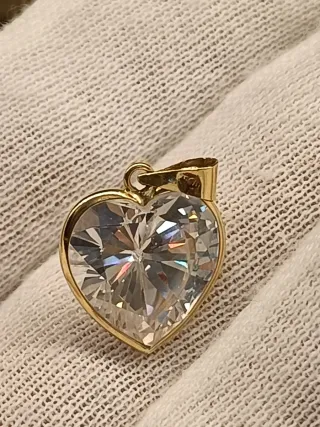 Colgante Corazón Oro 18K