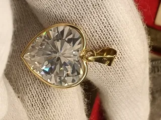 Colgante Corazón Oro 18K
