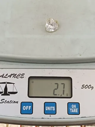 Colgante Corazón Oro 18K