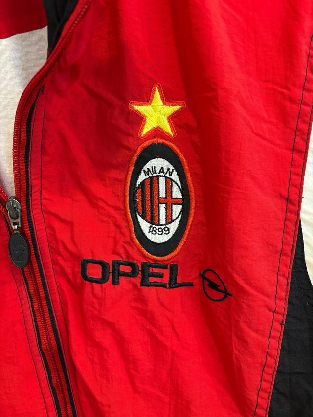 Chándal fútbol vintage Lotto AC Milan