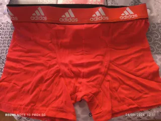 Calzoncillos Adidas 
Pack de 3 Boxer 
Talla M