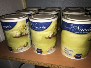 26 Latas Pintura Protectora Antimanchas