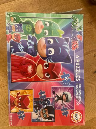 Puzzles PJ Masks y Gekko