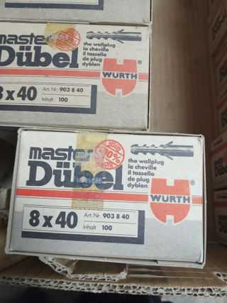 Tacos de obra Wurth 8x40 y 10x50