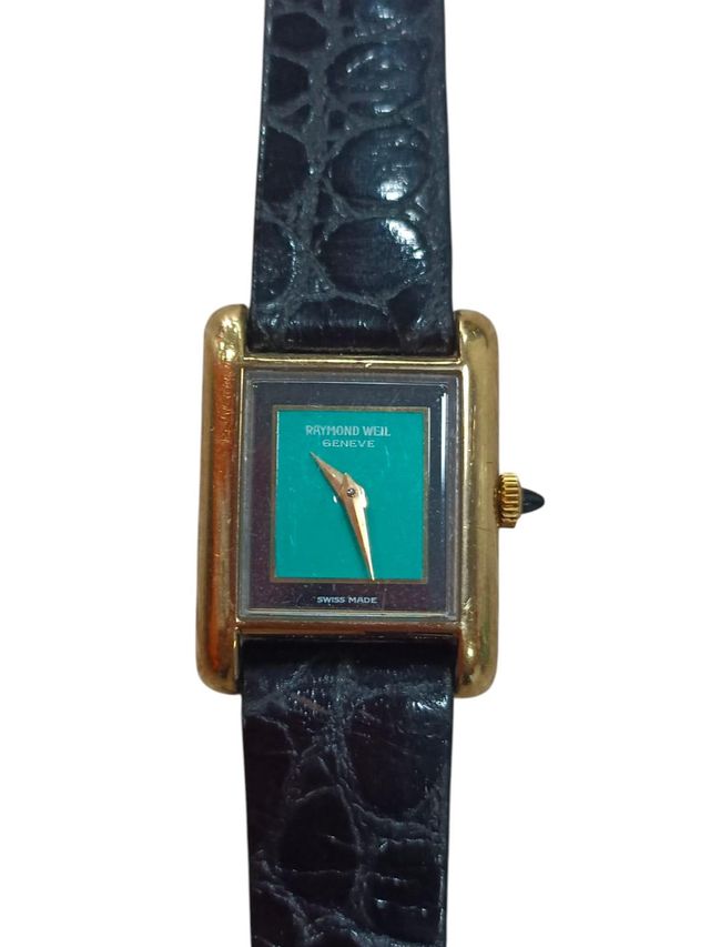 RELOJ DE MUJER RAYMOND WELL CUERDA TIPO TANK