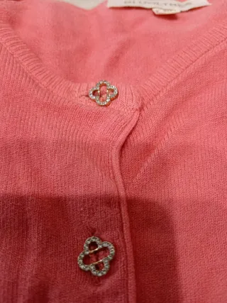 Cardigan Blu OLtre  Rosa Taglia S/M