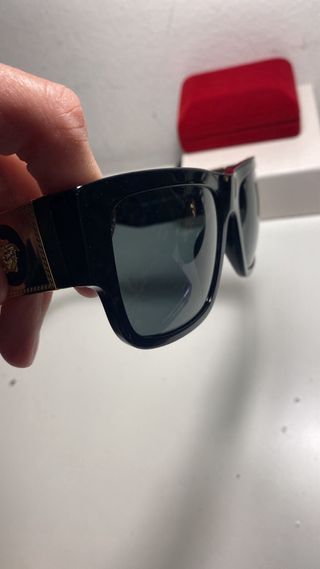 Occhiali Versace Nero Oro