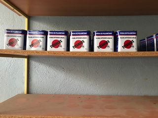 27 latas Titanlux Poliuretano Esmalte Antioxido