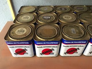 27 latas Titanlux Poliuretano Esmalte Antioxido
