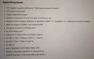 Placa Base MSI MAG B650 TOMAHAWK WIFI