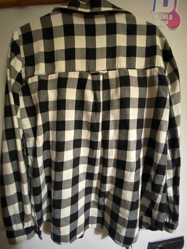 Camisa de cuadros mujer