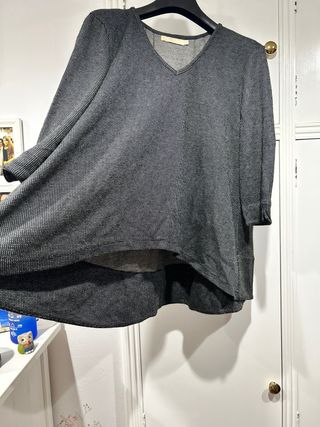 Jersey Dolores Promesas efecto capa gris jaspeado