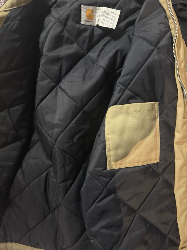 Chaqueta Carhartt Beige Acolchada