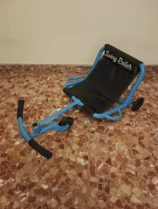 Patín con asiento Swing Roller.  Kart sin motor.
