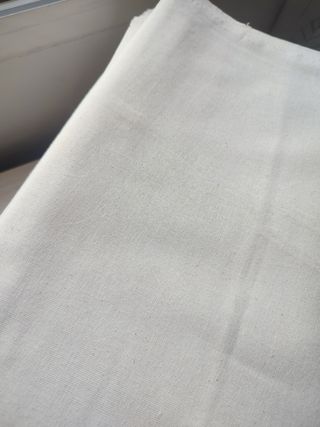 Lote ALGODÓN crudo – 56 m2 (Calicó ancho 1,5–1,7m)