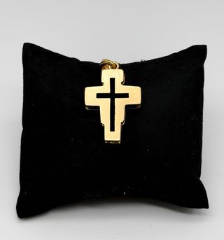 Colgante Cruz de oro 18kt