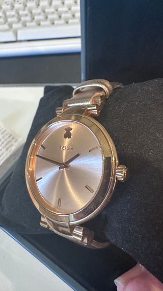 Reloj Tous Dorado y Rosa