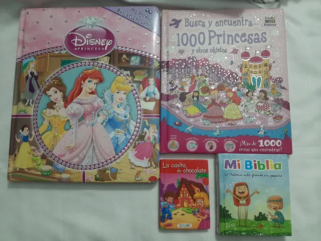 Lote Libros Infantiles Princesas y Más
