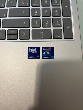 Portátil HP Plata y Negro