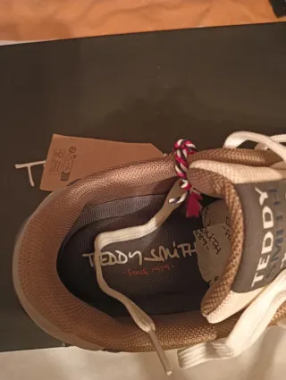 Zapatillas Teddy Smith Talla 41 Marrón/Rojo