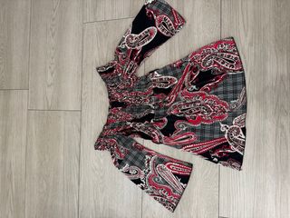 Vestito a gonna fantasia paisley