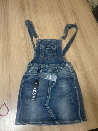Peto vaquero DESY talla XS nuevo con etiqueta