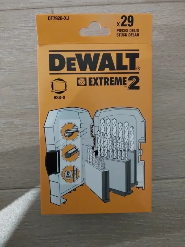 Juego Brocas DEWALT xtreme 2 HSS-G