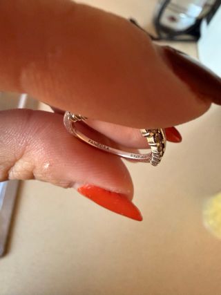 Anillo Corona Pandora Plata