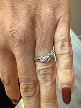 Anillo Corona Pandora Plata