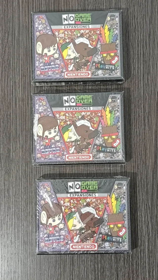 3 Juegos Cartas No Game Over Expansiones Nintendo