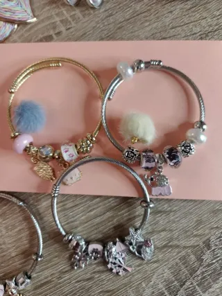 Pulsera tipo Pandora plata