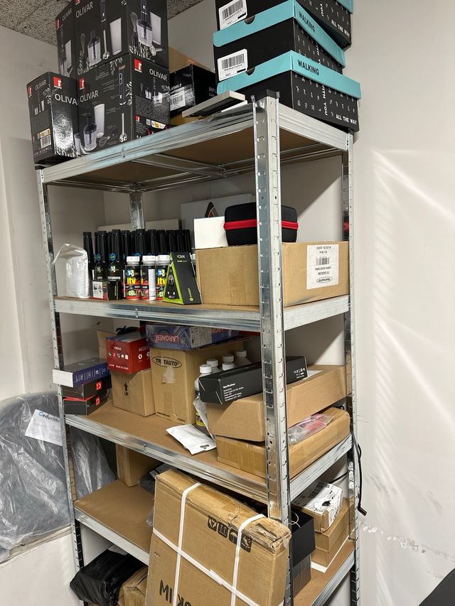 Estantería metálica de 5 baldas