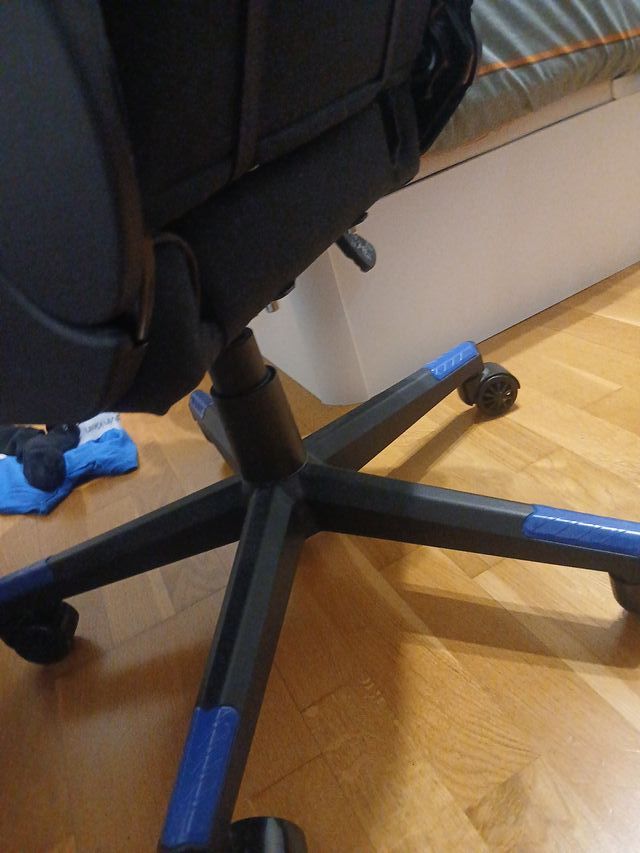 Silla Gamer Negra y Azul