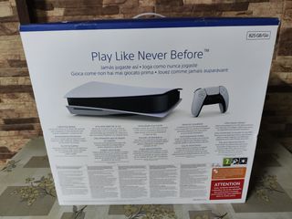 Caja Vacía PS5 Estándar con Lector