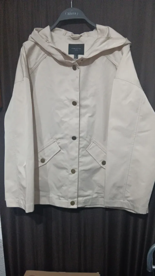 Cortefiel Cazadora Beige Talla L